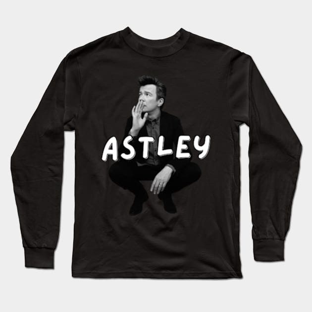 Rick Astley Long Sleeve T-Shirt by graphicaesthetic ✅